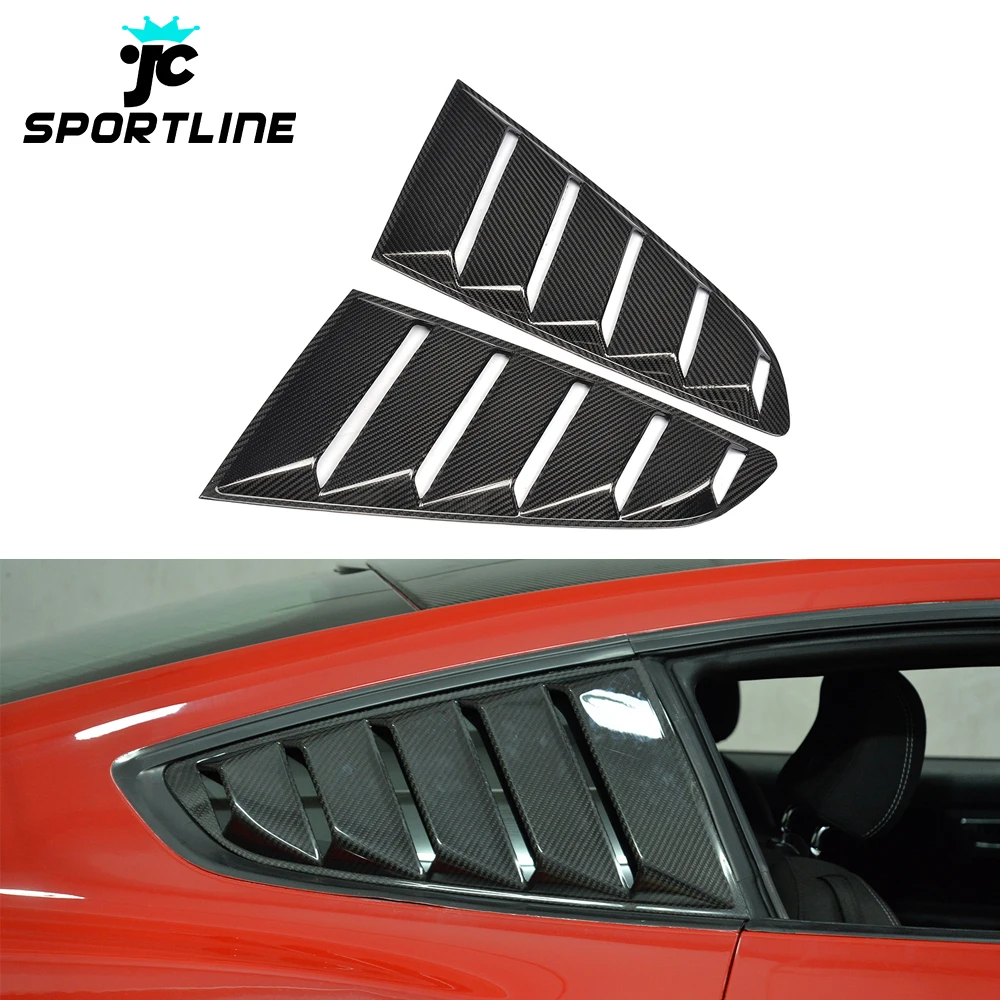 bus tapperhed aflevere Wholesale Carbon Fiber Exterior Accessories Rear Window Vents for Ford  Mustang GT Coupe 2-Door 15-17 From m.alibaba.com