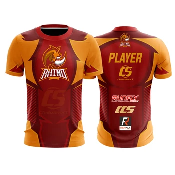 Source 2018 latest cheap and cool adults e-sports jersey OEM