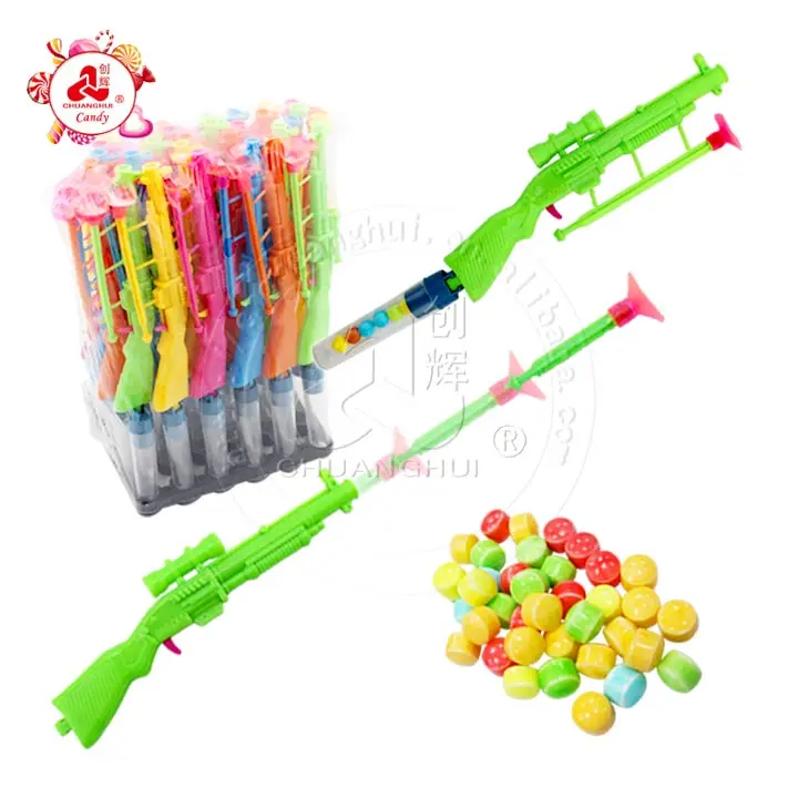 gun shape toy candy
