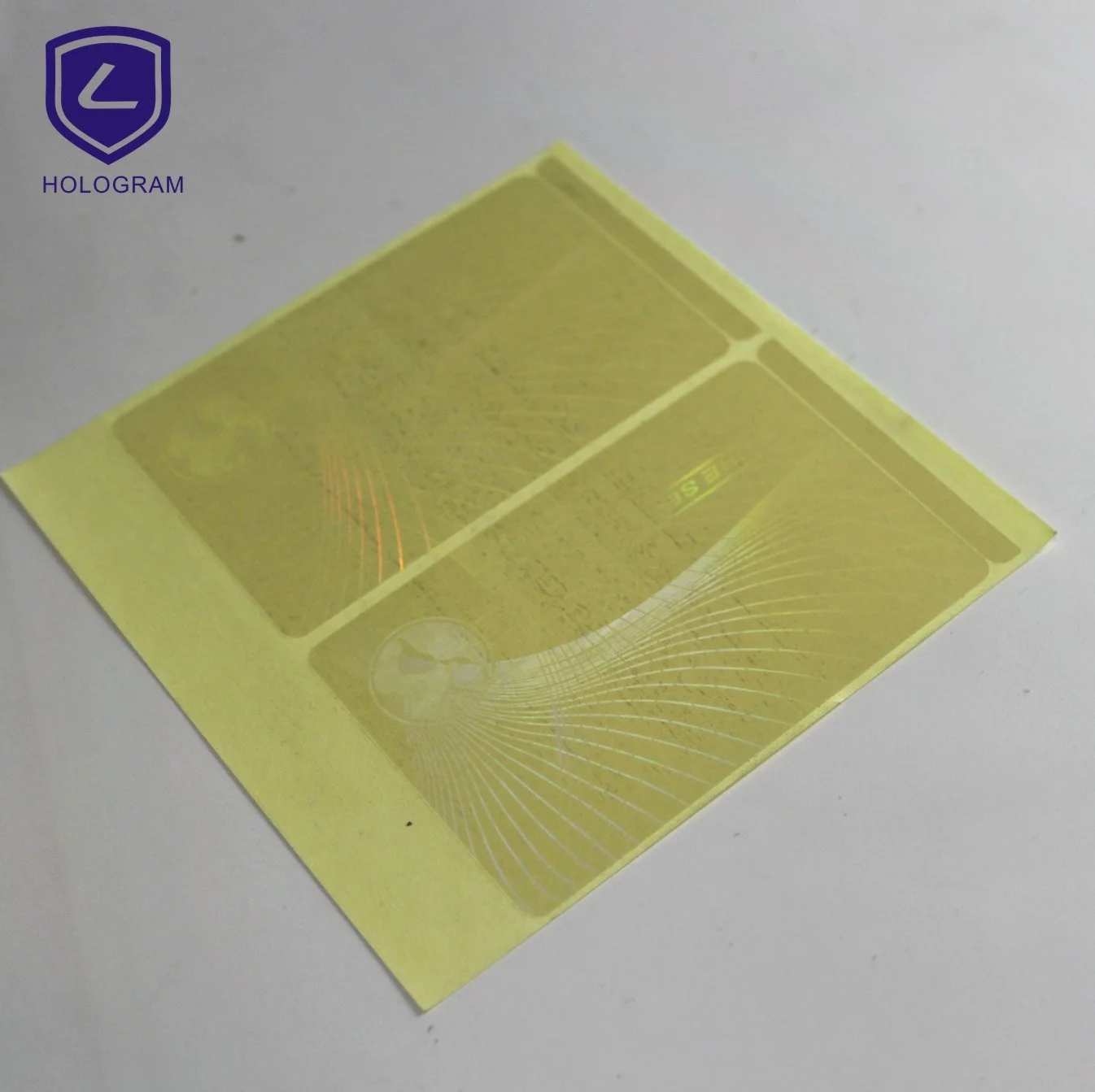 self sticker hologram card covers