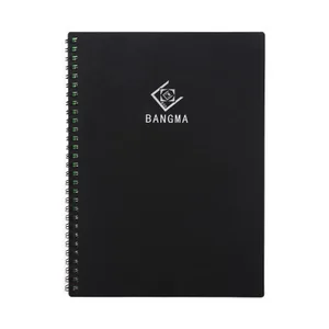 Custom Reusable Smart Stone Paper Hardcover A5 B5 Spiral Erasable Notebook Set