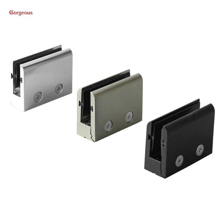 Wholesale High Quality glass clamp balustrades & handrails shower hinge adjustable glass pool Wholesale High Quality glass clamp balustrades & handrails shower hinge adjustable glass pool