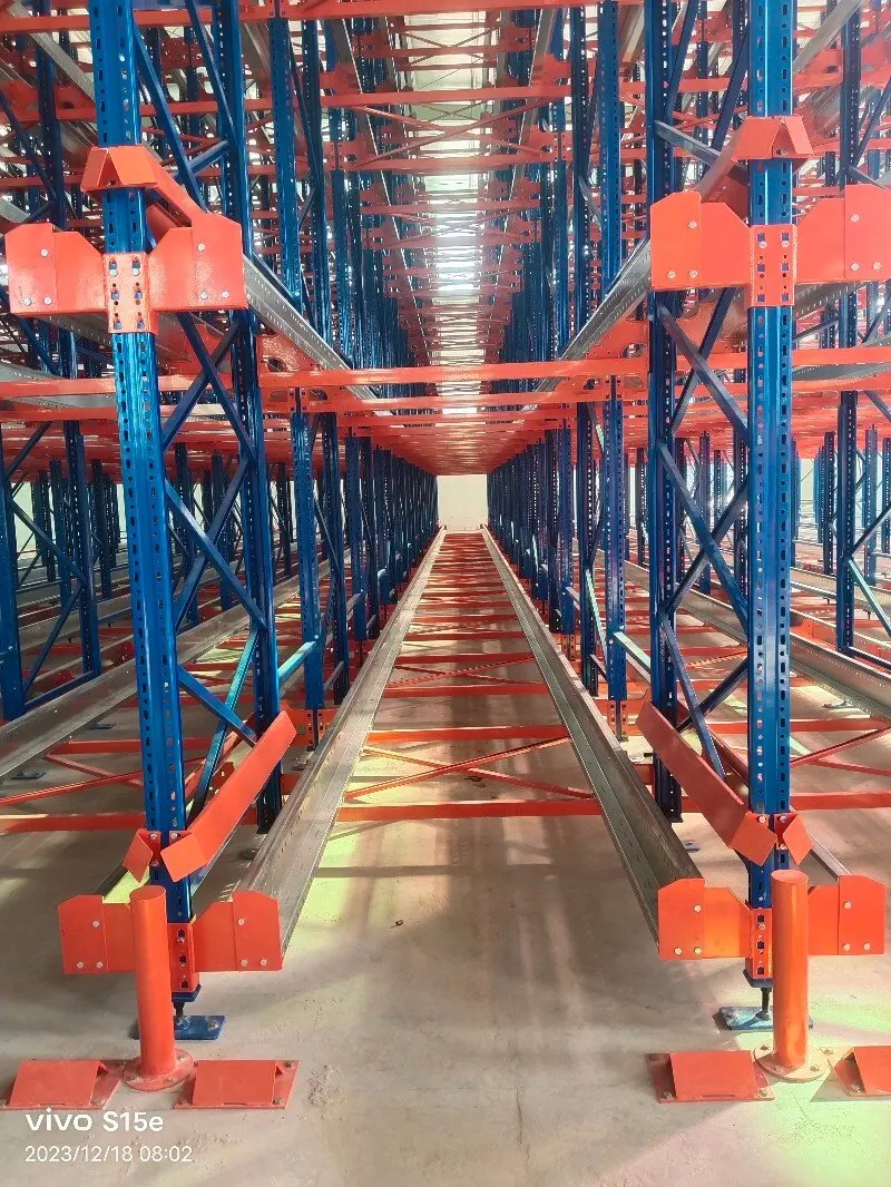 Shuttle Rack Selective Automatic Warehouse Storage Pallet Racks Radio Shuttle Rack System for High Density