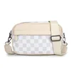 Plaid bianco sporco