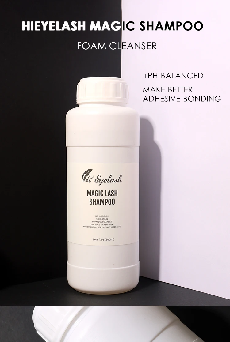 Eyelash Shampoo Concentrate Gallon Lash Foam Cleanser Scent Lash Bath