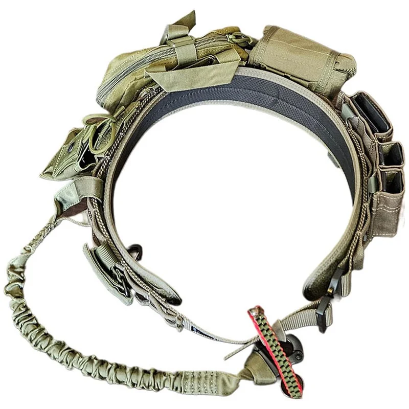 Modular Equipment Sport Enthusiasts Adjustable Tactical Belt Camping and Everyday Use Duty Practical Training Utility Waist Belt