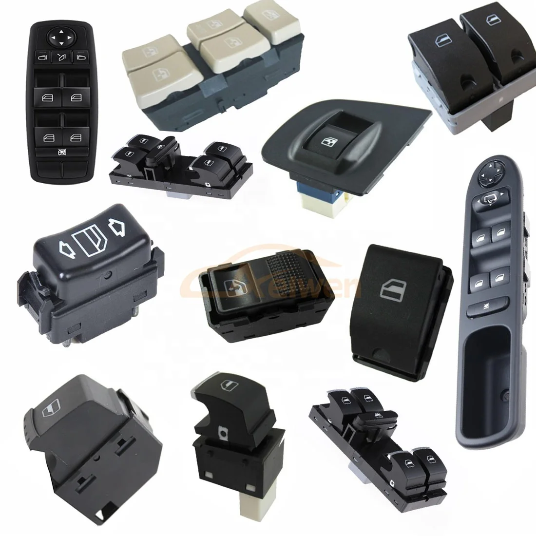 Aelwen Power Window Switches Used for Audi for Peugeot for Nissan for Renault for Opel for Chevrolet for Fiat for Suzuki