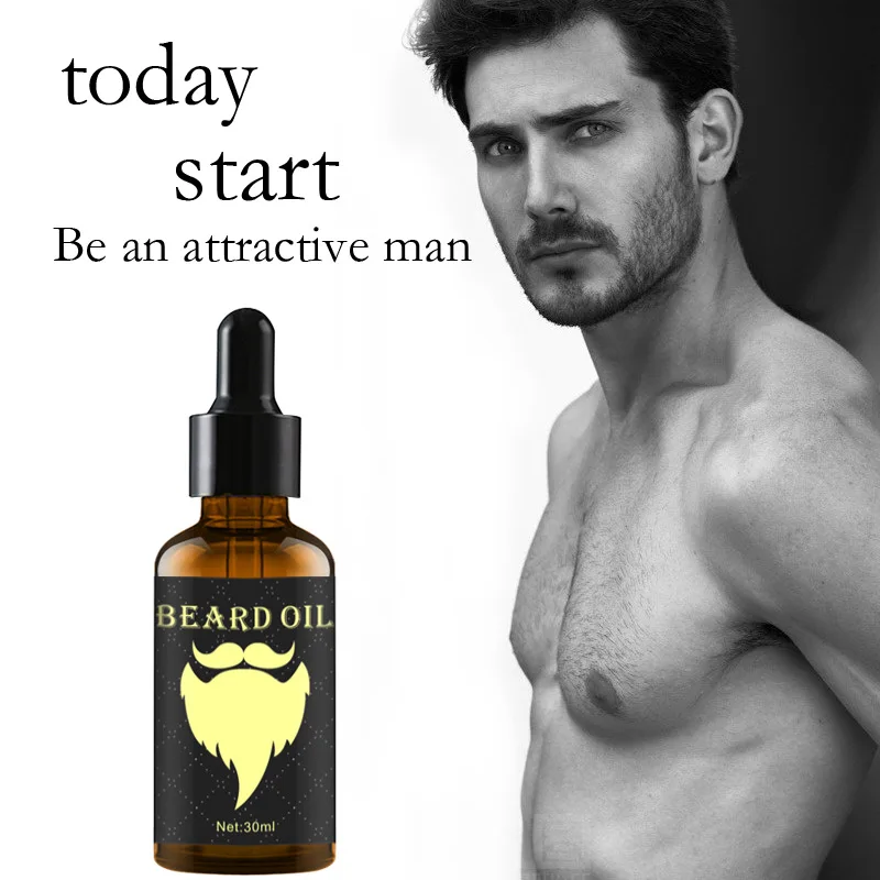 OEM Custom Logo Top Grade Natural Organic Mens Beard Oil