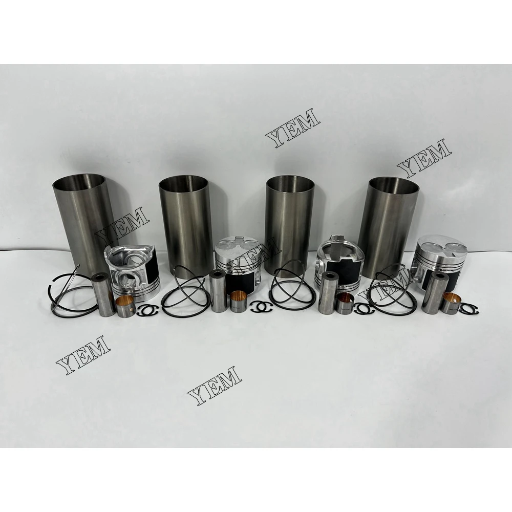 N844 Cylinder Liner Kit With Piston Ring Fit for Shibaura Forklift Diesel Engine for Shibaura Cylinder Liner Kit With Piston Rin