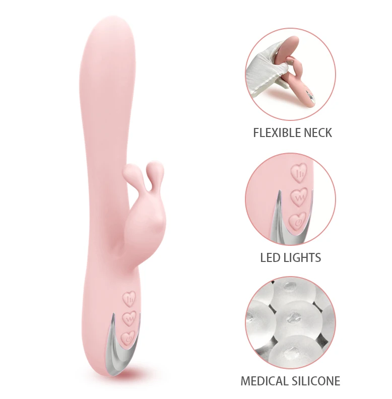 Tracy's Dog Clitoris Kneading and Sliding Bunny Vibrator for Stimulating  G-spot 10 Modes Rabbit Vibrators for Women Sex Toy