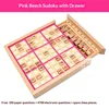 Sudoku in legno rosa, formato 9x9