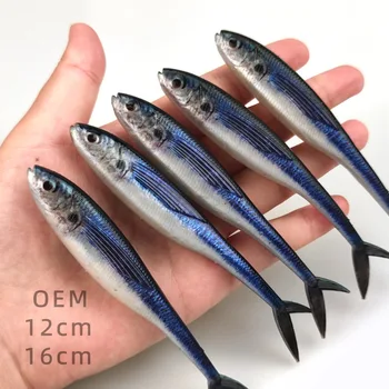 3D High-Impression Flying Fish Lure High-Impression PVC Material Printed Soft Bait Creative Artificial Fish Bait Plastic Fishing – Soft Lure – view 3