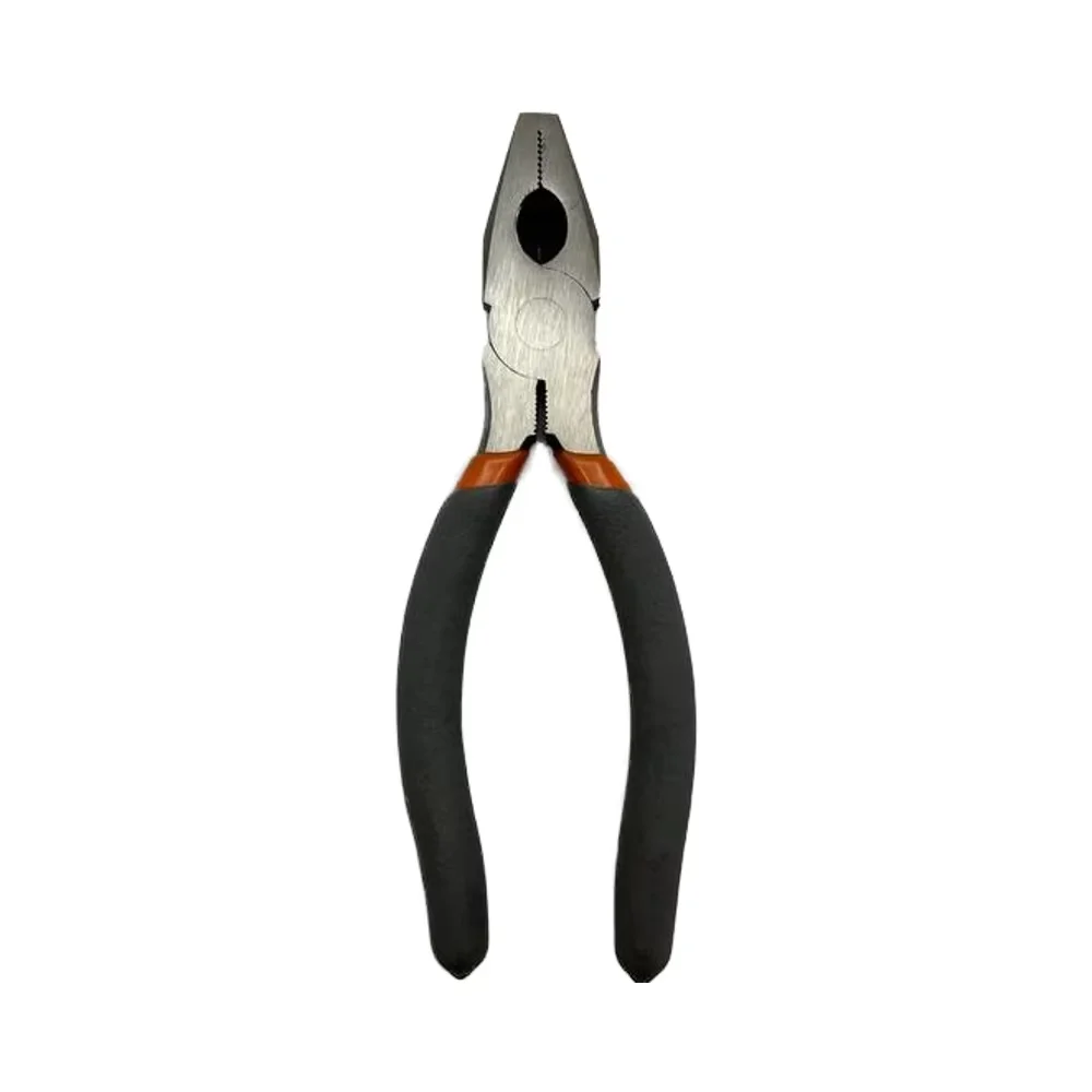 Professional 160mm Combination Pliers Serrated Carbon Steel Dipped Handle Multifunction DIY Metric Measurement Customizable OEM