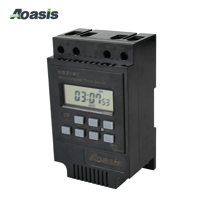 AOASIS KG316T Microcomputer Time Control Switch LED Automatic Intelligent Street Light Timer Switch