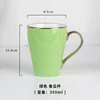 Bright green gold-plated handle