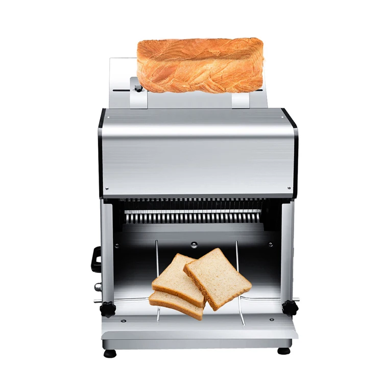  Commercial Bread Slicer,370W Electric Toast Bread