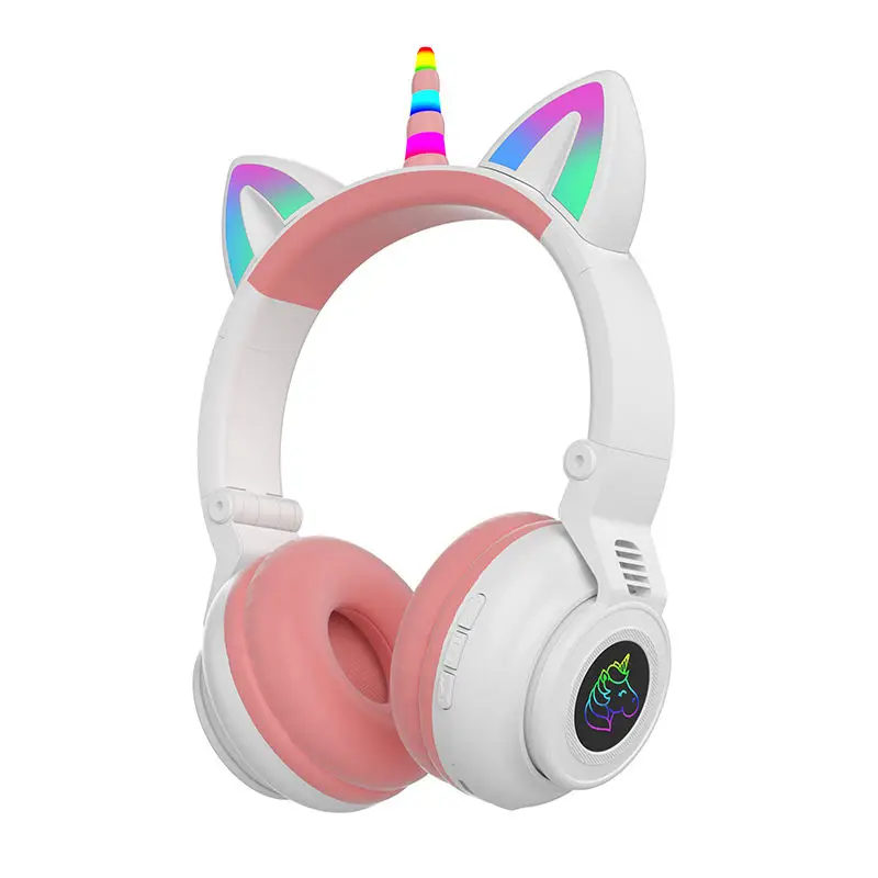 Unicornio Audifonos Para NiÃ±as Con Bluetooth Auriculares Con