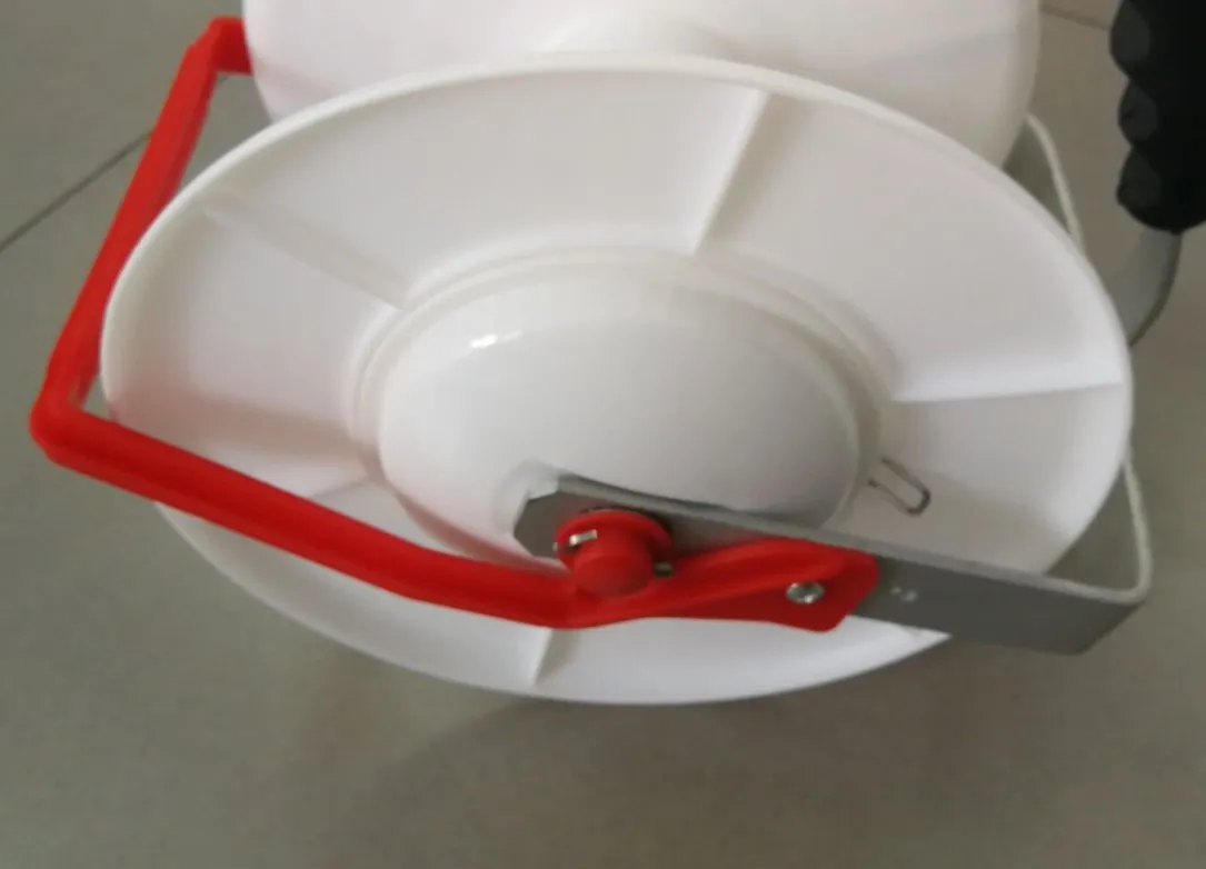 Portable 13 Gear Reel Electric Fence Poly Wire Tape Reel Gear Reel