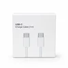 White 60W USB-C to USB-C cable