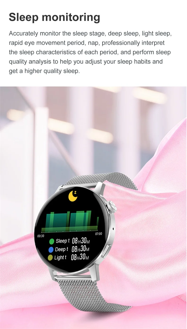 DTNO.1 DT3 Max 1.36 Inch IPS 390*390 Touch Screen Smartwatches NFC BT Call Heart Rate Blood Pressure Women Men Smart Watch (18).jpg