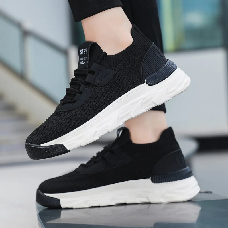 Men's shoes autumn and winter new fashion sports breathable large size platform shoes men casual shoes wholesale