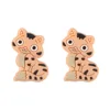 Cat Focal bead Peach SA170