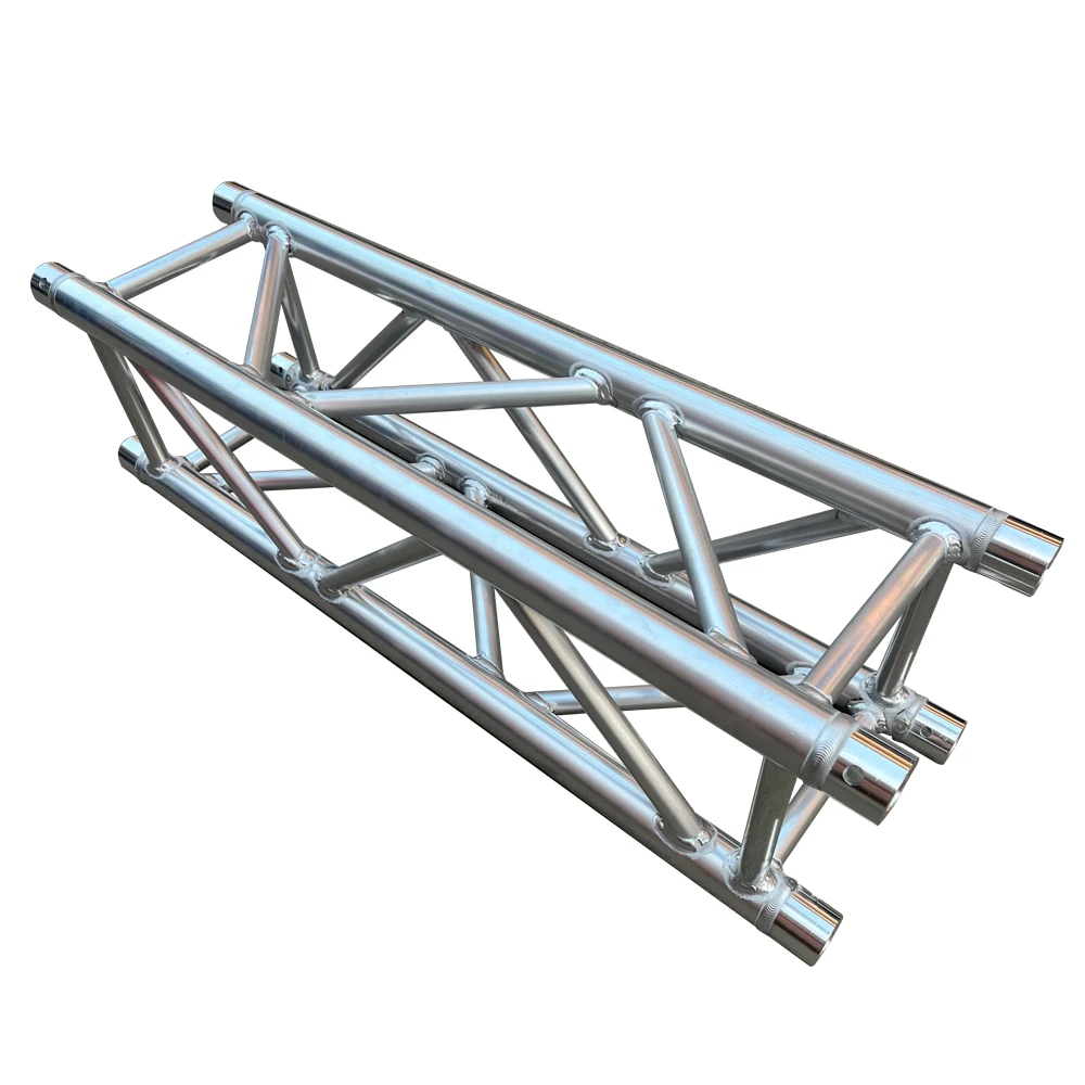 Fabrikpreis 290mm F34 Truss Messestand Bühnenbeleuchtungsdisplay Truss Hebesystem Leichtmetall-Spitzentrapez Hauptrohr 50*3