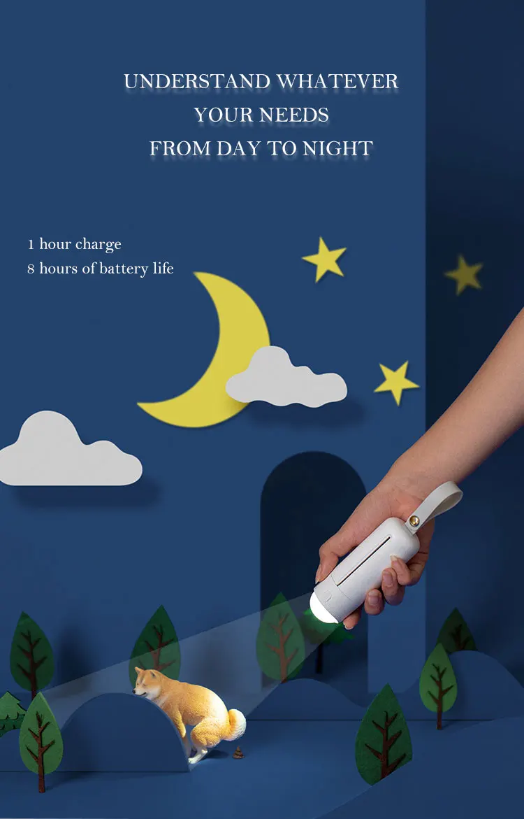 2024 New Custom Logo Pet Dog Poop Poo Bags Dispenser Case Waste Bag