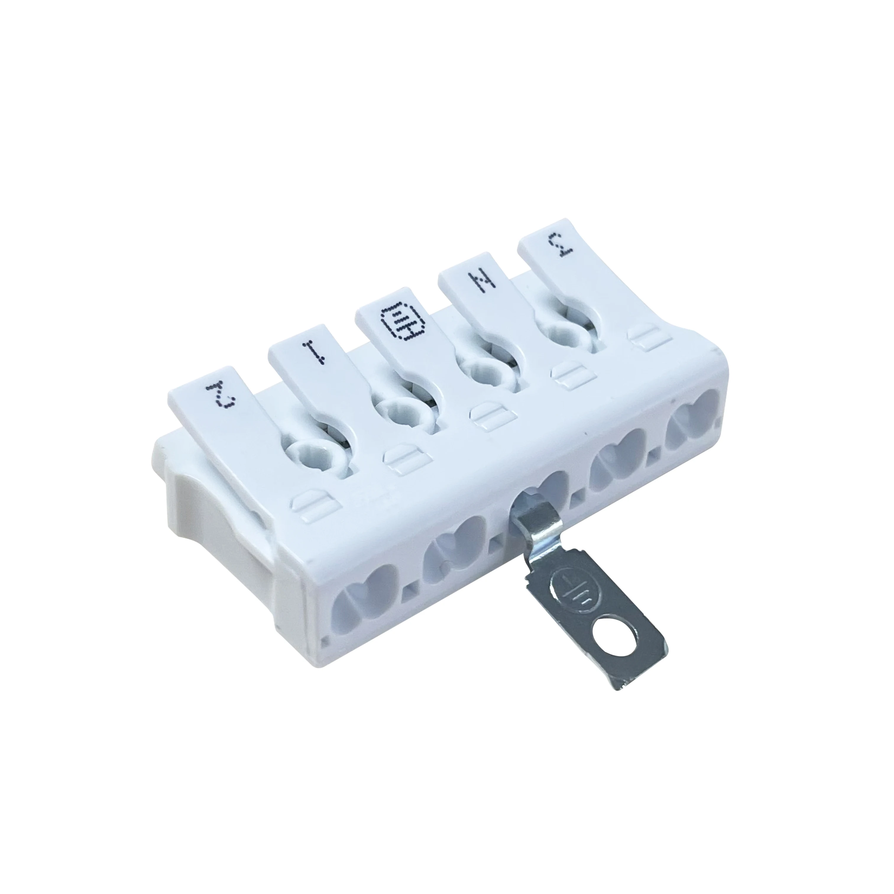 ENEC Mini 5 Pin Push Wire Connector for Wiring 0.5-2.5mm2