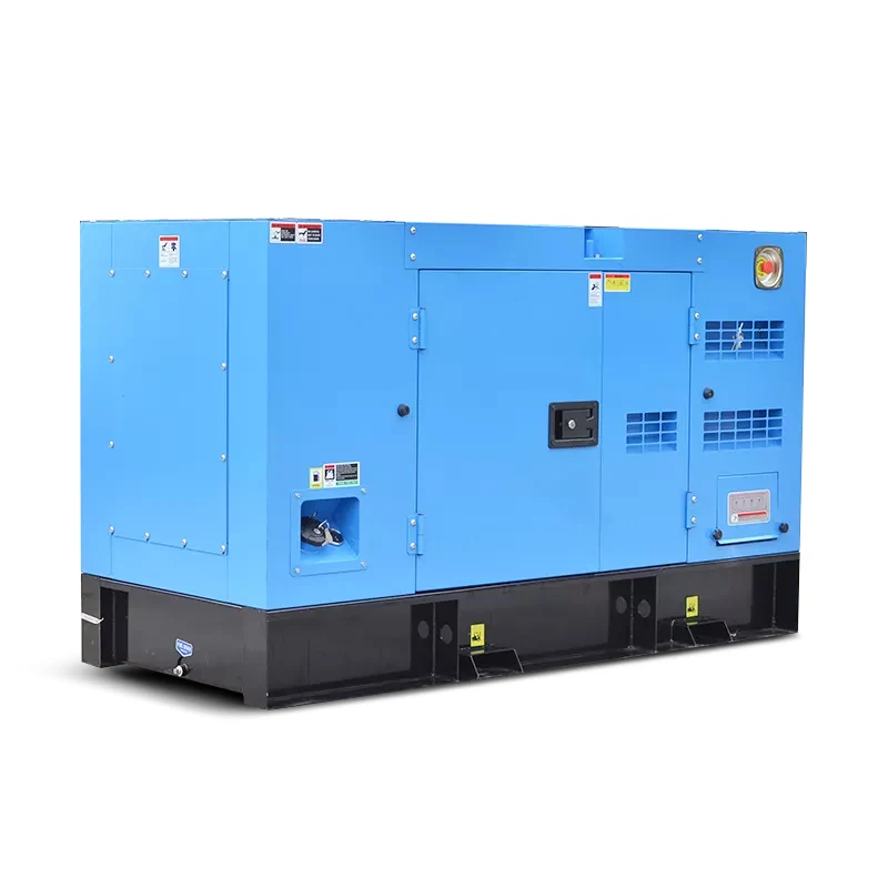 Auto Start 60kW 75kVA Water Cooling Silent diesel Generator 4 Cylinder 400V 208v 3phase  220v 1phase 50/60 hz ATS Fuel tank