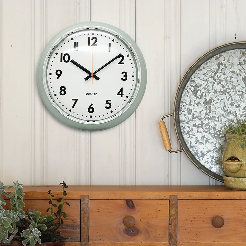 Reloj de pared Retro de 14 pulgadas para cocina, nuevo diseño