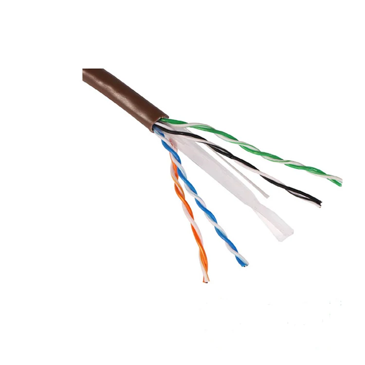 Drum Packing CAT6A LAN Cable 23AWG Bare Copper LSZH 305 Meters 4 Twisted Pair UTP Cat6A Network Cable