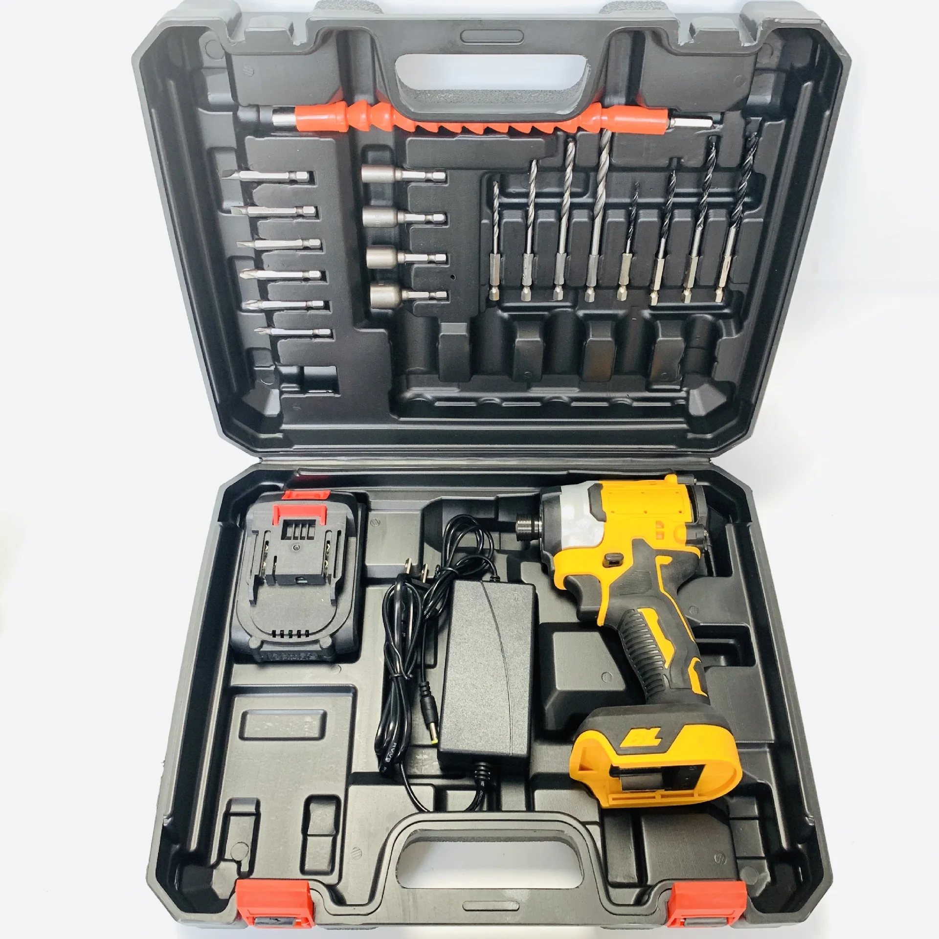 20v Rechargeable Power Screw Drivers Portable Brushless Lithium Electric Torque Screwdriver Kit