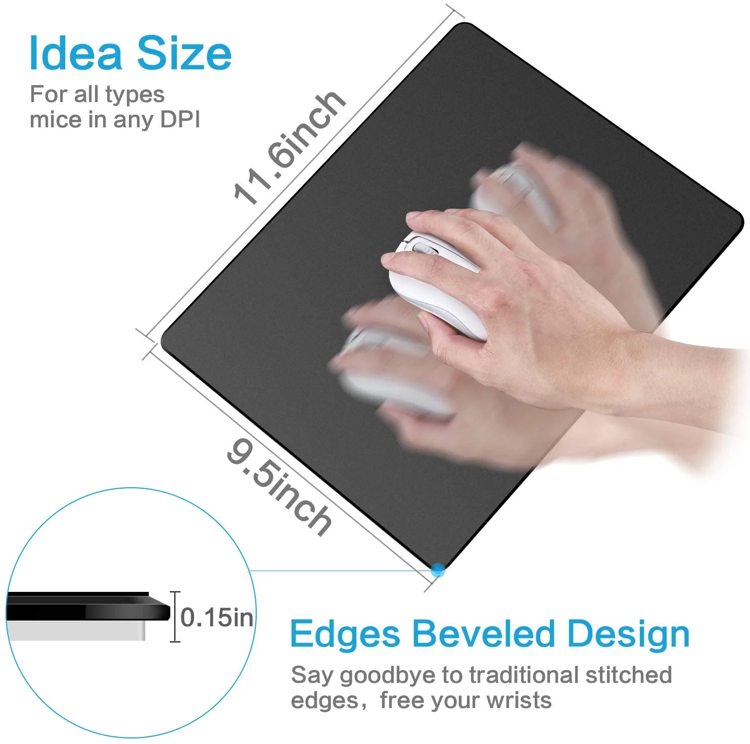 3Dアニメマウスパッド ピンク豚型 腕サポート付きゲルパッド