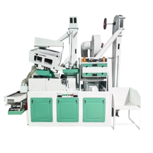 HMN Large Fully Automatic Combined Rice Machine Compact Combined Rice Mill Machine for Rice Mill