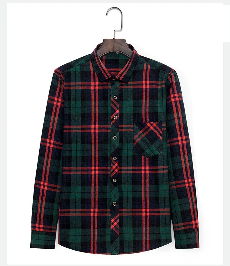 2022 Latest Mens Shirts Designs Long Sleeve Slim FIit Casual Shirts for Men