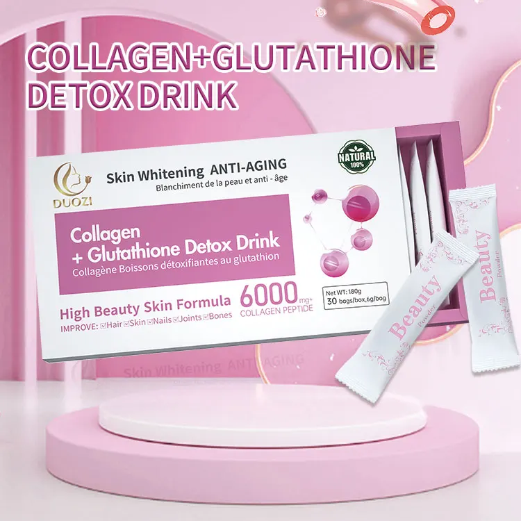 OEM Best Skin Whitening & Brightening Collagen Milk Tea Powder