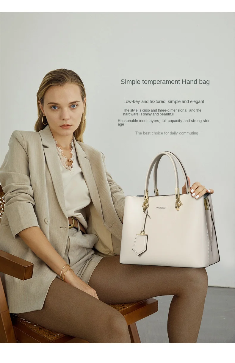 Wholesale Bulk Fashion Office Bags For Ladies 2022 Large Tote Shoulder