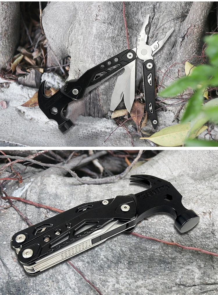 Small Hammer Multi-tool Hammer Multi-functional Mini Pliers Camping ...