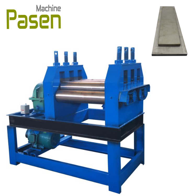 Automatic Metal Sheet square bar Steel Flat Straightening Machine Expanded Metal Flatten Machine