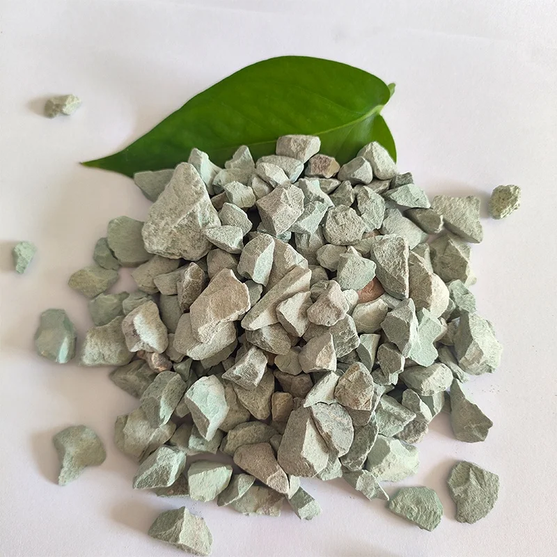High Quality Natural Clinoptilolite Powder Particles Zeolite Factory Wholesale Industrial Water Filtration Medium Zeolite Blocks