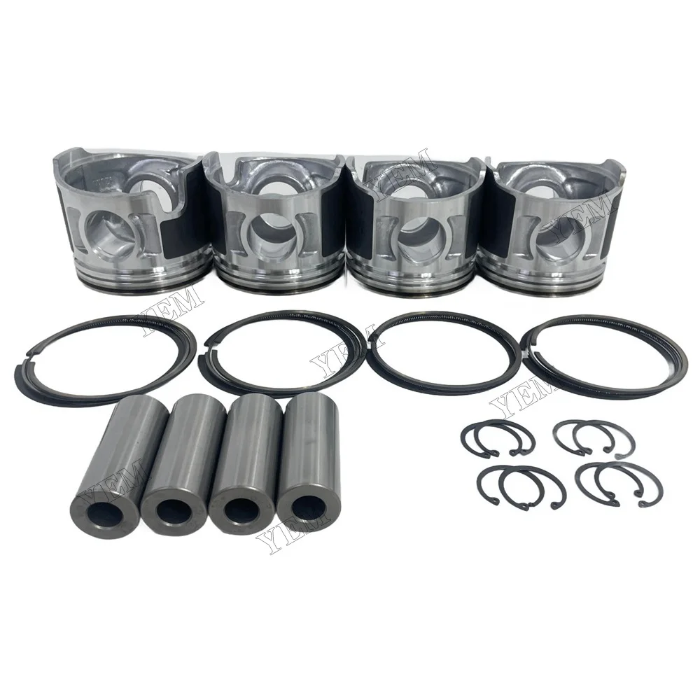 Piston Rings Set Fit for Mitsubishi D04F Engine Parts 3