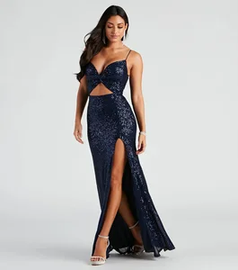 New Women's Banquet Nightclub Club Sequin Dress