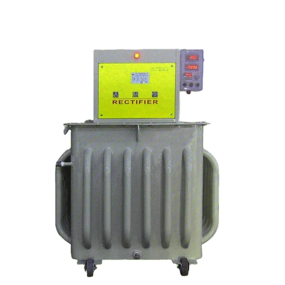 Прецизионный выпрямитель SCR с воздушным охлаждением, электрофорез с временной фильтрацией, мягкий старт, гальваническое специальное оборудование