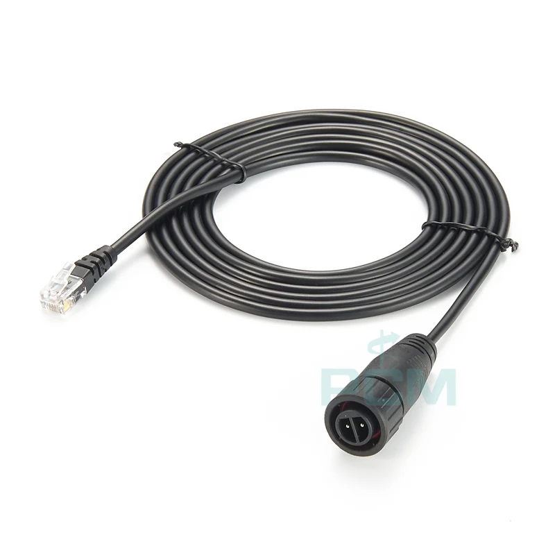 M16 Connector to RJ12 Converter Cable