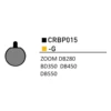 2 pares CRBP015 (PARA ZOOM DB280 BD350 DB450 DB550)
