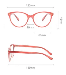 Итальянские бренды, CE, женские очки для чтения ярких цветов, очки кошачий глаз, новейшие модные очки