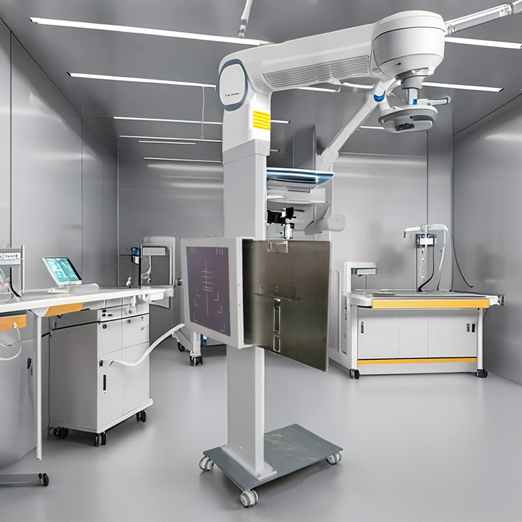 Mounted Chest Radiograph Stand