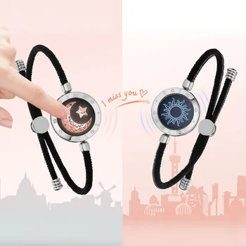 vibrators for lesbian couples Long Distance Cheap Bond Touch Bracelet Bff Vibrating Bracelets Totwoo Long  Distance Touch Bracelets For Couples,