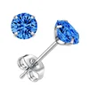 Titanium natural sapphire blue